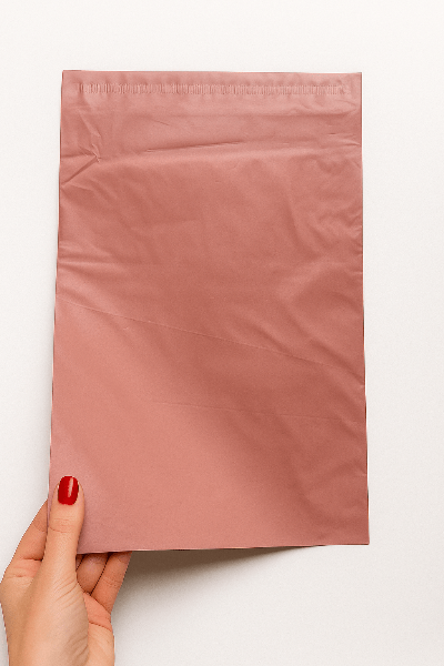 Custom Plastic Courier Mailers - 4 Sizes - 12 Colours (50% Recycled Materials) - PackQueen