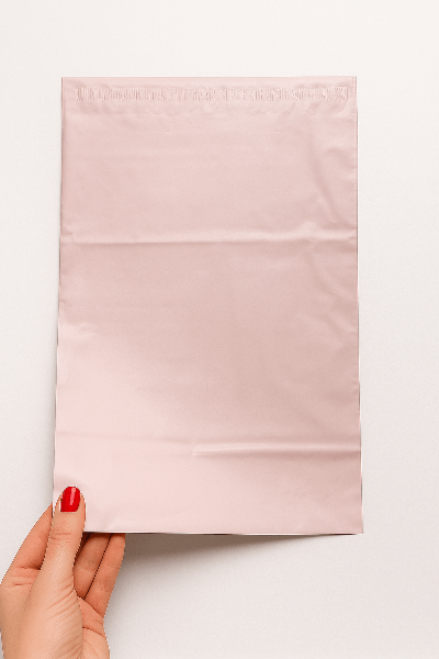 Custom Plastic Courier Mailers - 4 Sizes - 12 Colours (50% Recycled Materials) - PackQueen