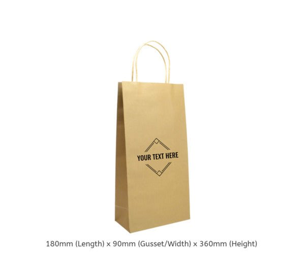 Full Colour Kraft Gift Bag