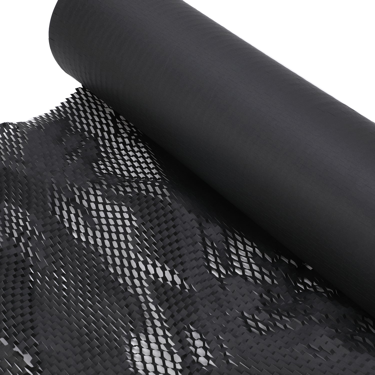 Honeycomb Expanded Paper 500mm x 100m Black (100% Recyclable Paper) - PackQueen