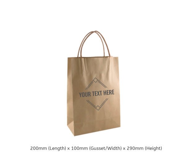 Full Colour Kraft Gift Bag