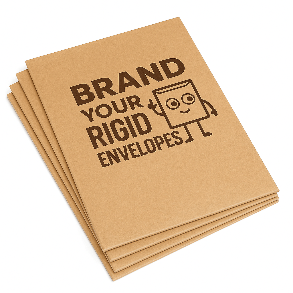 Kraft Brown Rigid Envelopes 700gsm with Peal & Seal Strip - PackQueen