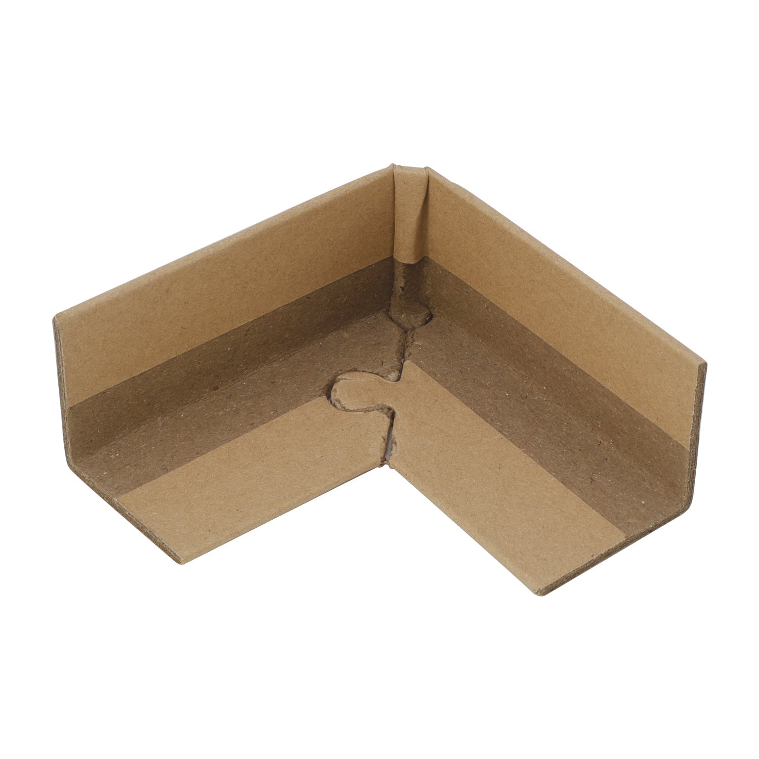 Kraft Cardboard Corner Protectors 50x50x100mm 4mm - 200 Pack - PackQueen