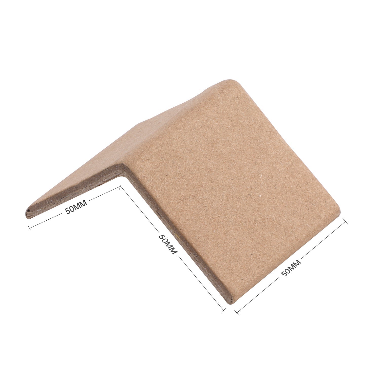 Kraft Cardboard Edge Protectors 50x50x50mm - 1000 Pack - PackQueen
