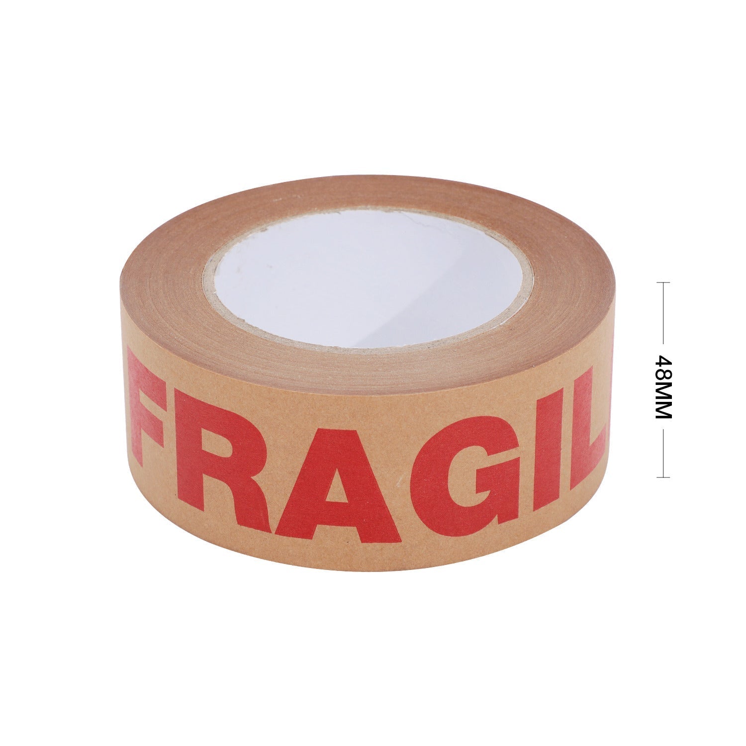 Kraft Fragile Tape 48mm x 50m (36 rolls per carton) - PackQueen