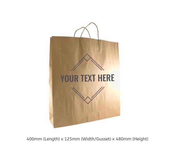 Full Colour Kraft Gift Bag