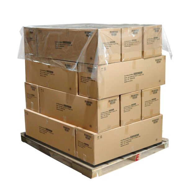 LDPE Clear Plastic Sheet 1680mm x 1680mm 17um 250pcs/Roll - PackQueen
