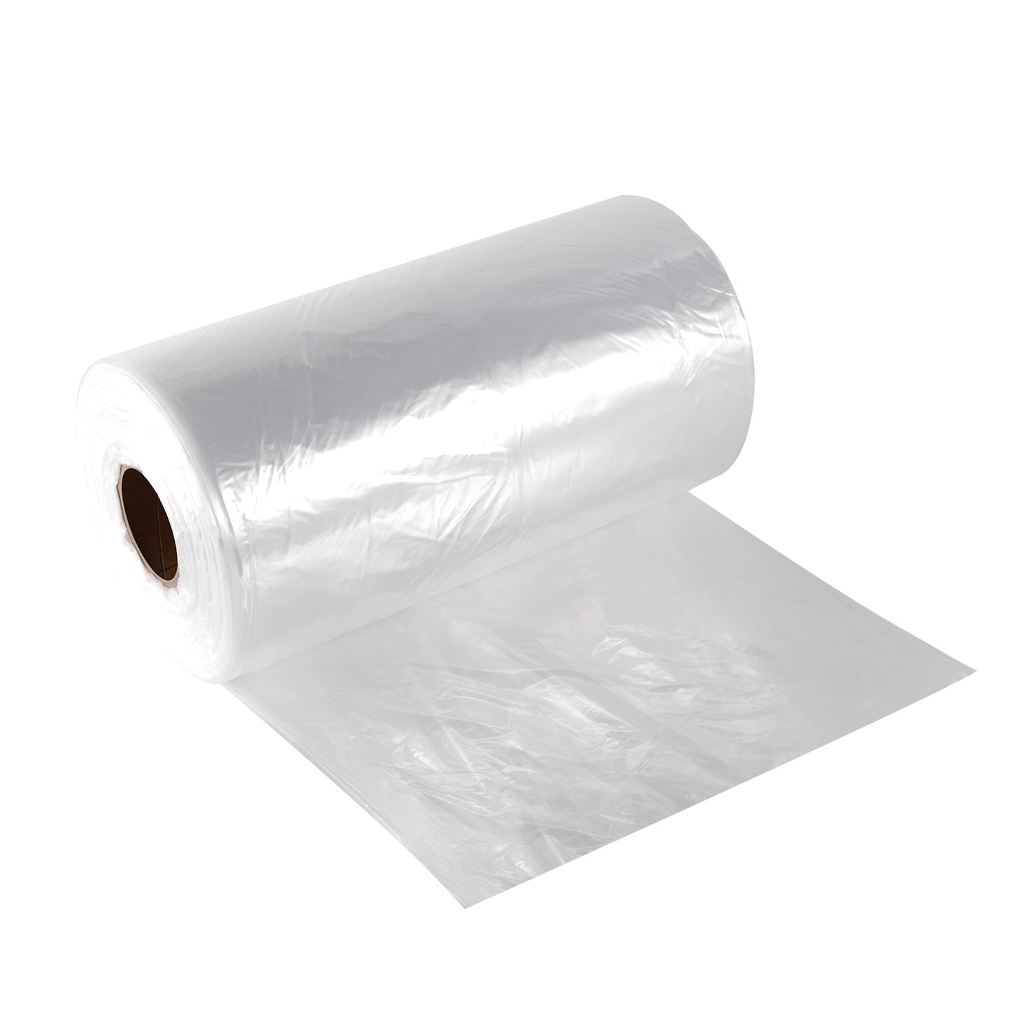 LDPE Clear Plastic Sheet 1680mm x 1680mm 17um 250pcs/Roll - PackQueen