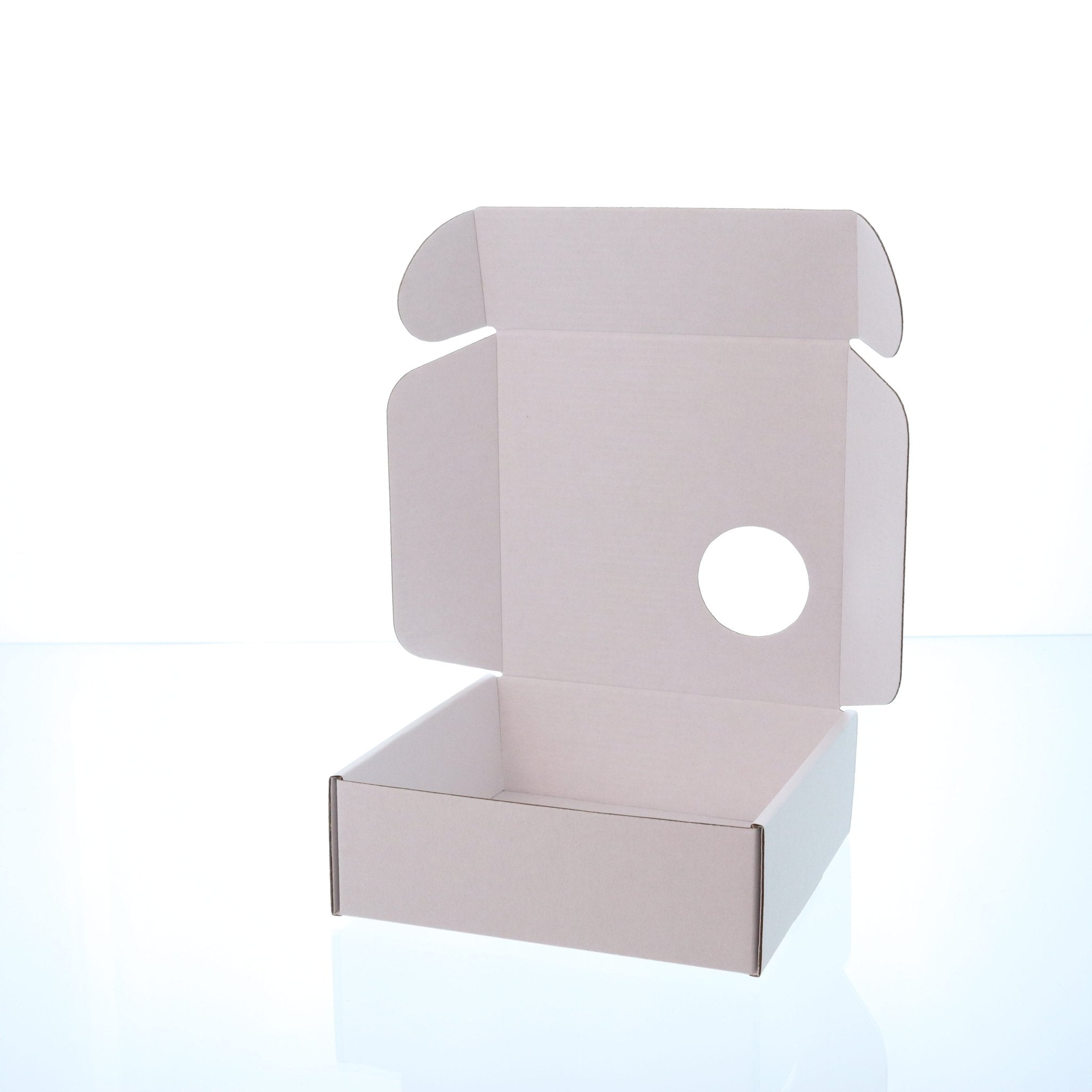 Mailing Box 28620 with 50mm Hole in Lid - PackQueen