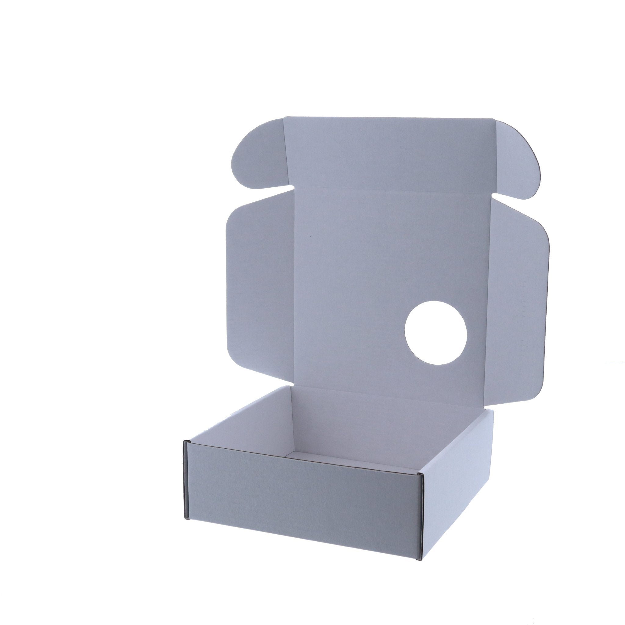 Mailing Box 28620 with 50mm Hole in Lid - PackQueen