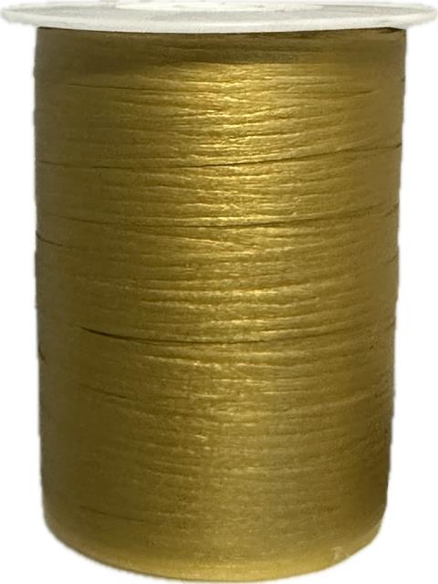 Matte Curling Ribbon 10mm X 250metres Gold