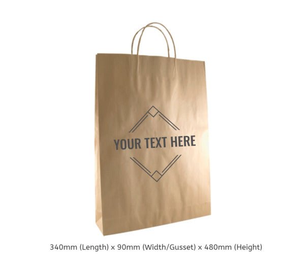 Full Colour Kraft Gift Bag