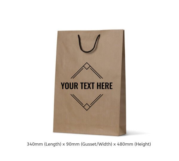 Full Colour Kraft Gift Bag