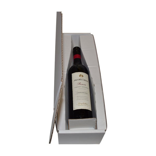 One Piece Heavy Duty Single Wine Postage Box (Insert sold separately 24988) - PackQueen