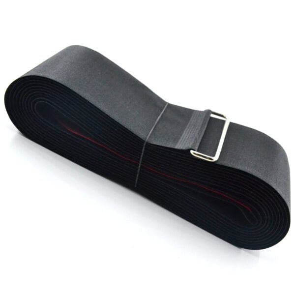 Pallet Strap 100mm x 5m Black Reusable - 10 Pack - PackQueen