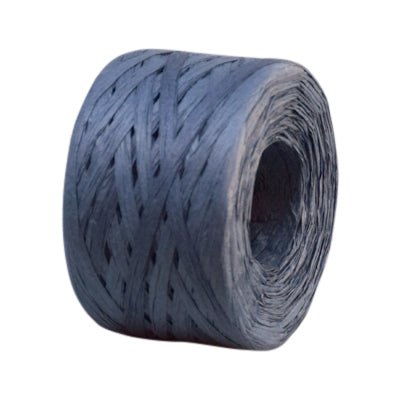 Paper Raffia 4mm X 100mtrs Navy - PackQueen