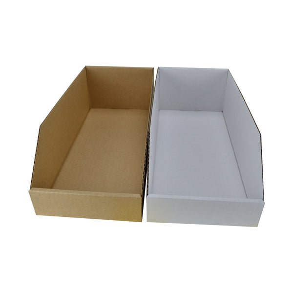 Pick Bin Box & Part Box 17972 (One Piece Self Locking Cardboard Storage Box) - PackQueen