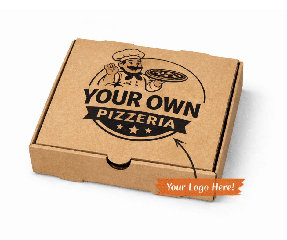 Pizza Boxes - Plain or Print - Assorted Sizes Available - PackQueen