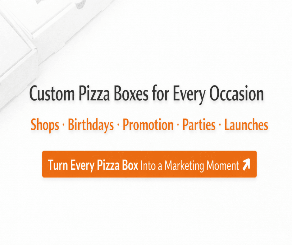Pizza Boxes - Plain or Print - Assorted Sizes Available - PackQueen