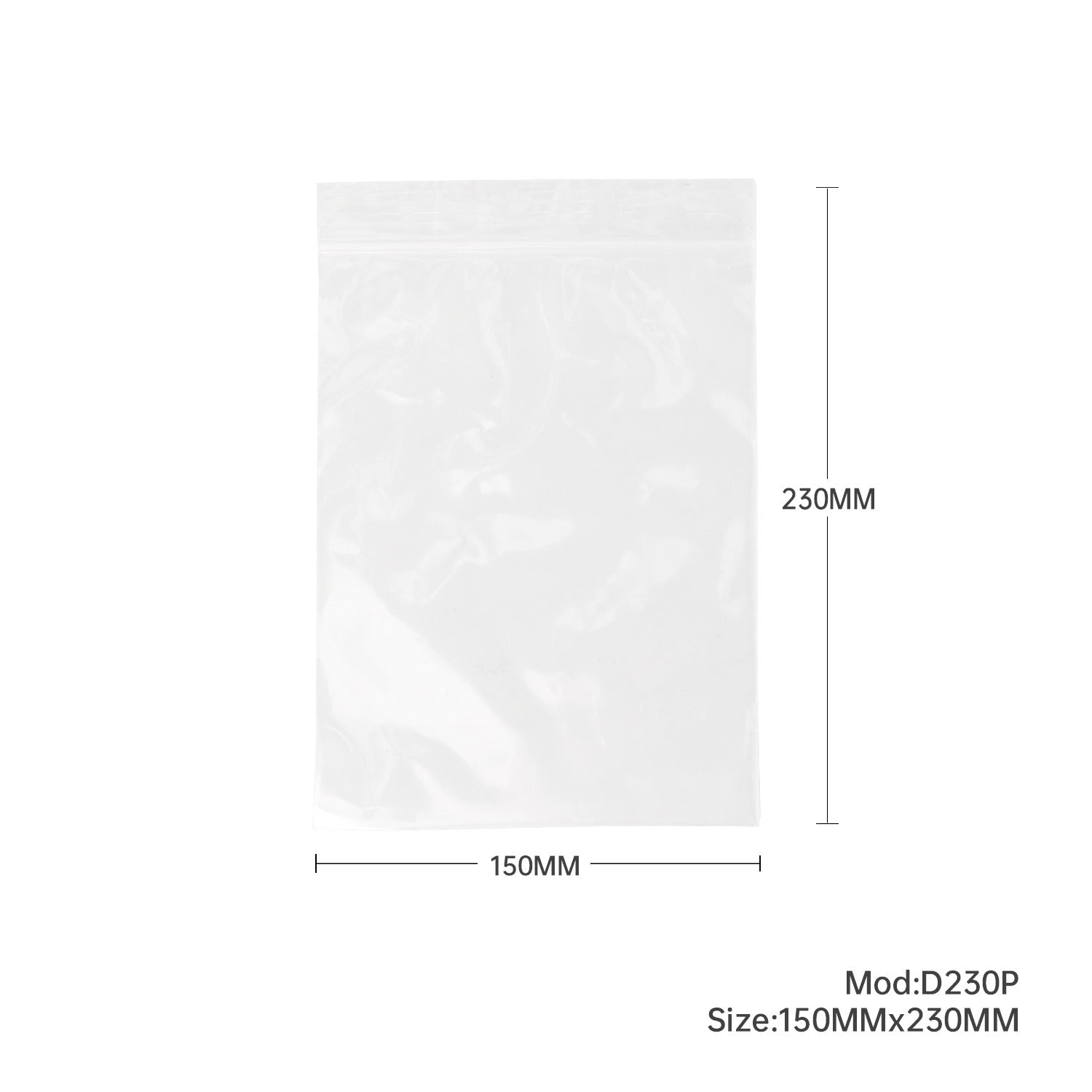 Plain Invoice Enclosed 150x230mm 500pcs/CTN - PackQueen