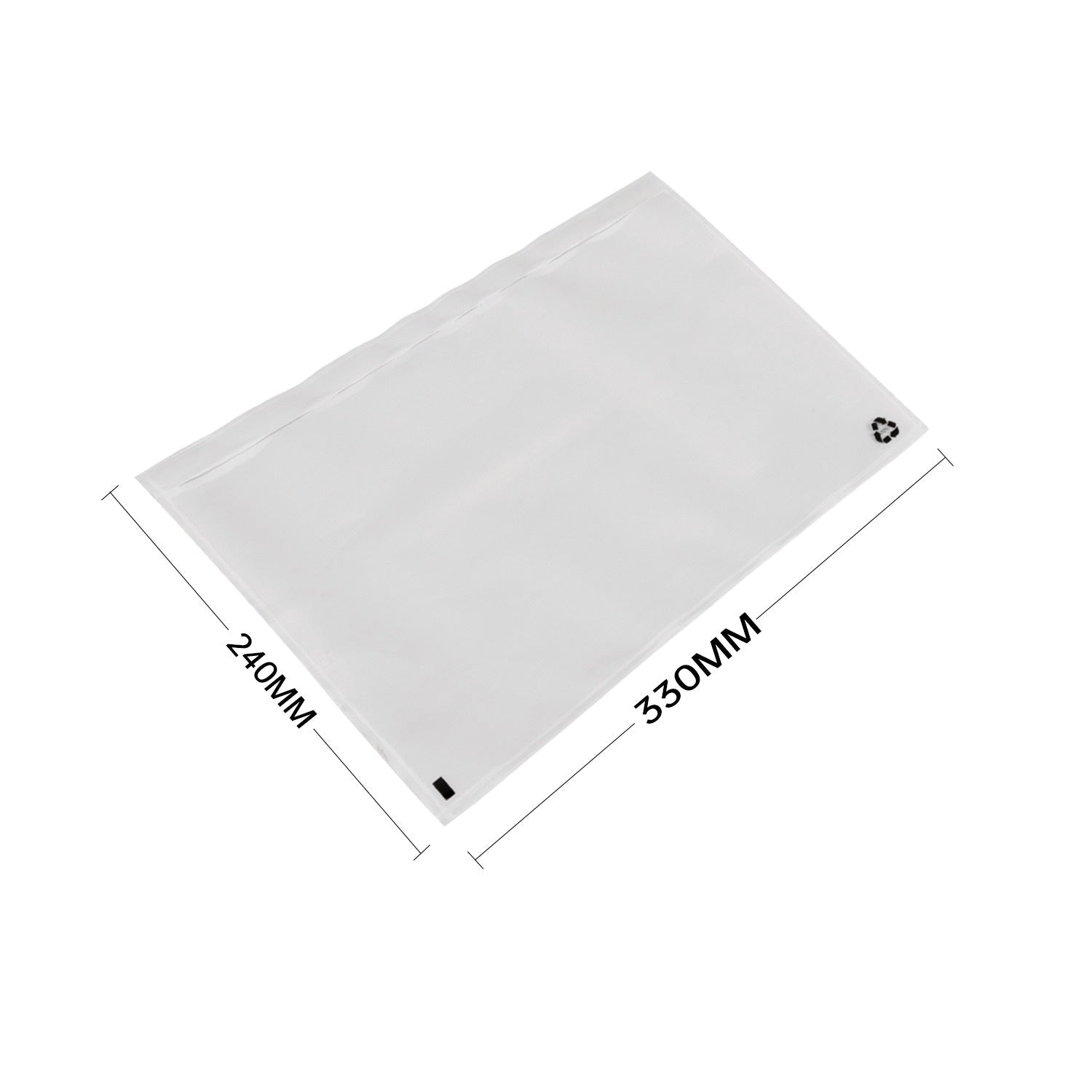 Plain Invoice Enclosed 330x240mm 250/CTN 70% Post Consumer Recycled - PackQueen