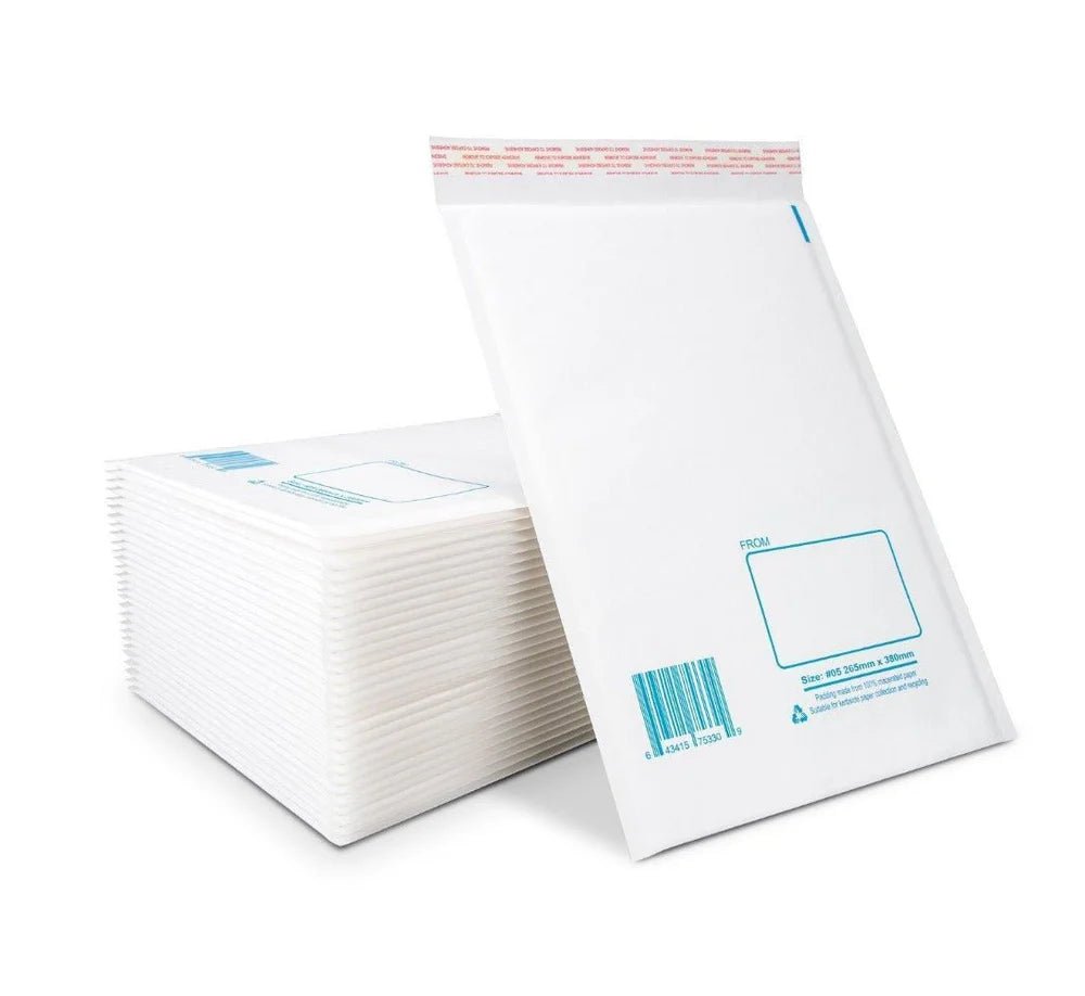 Poly Bubble Mailer (Printed) Assorted Sizes - PackQueen