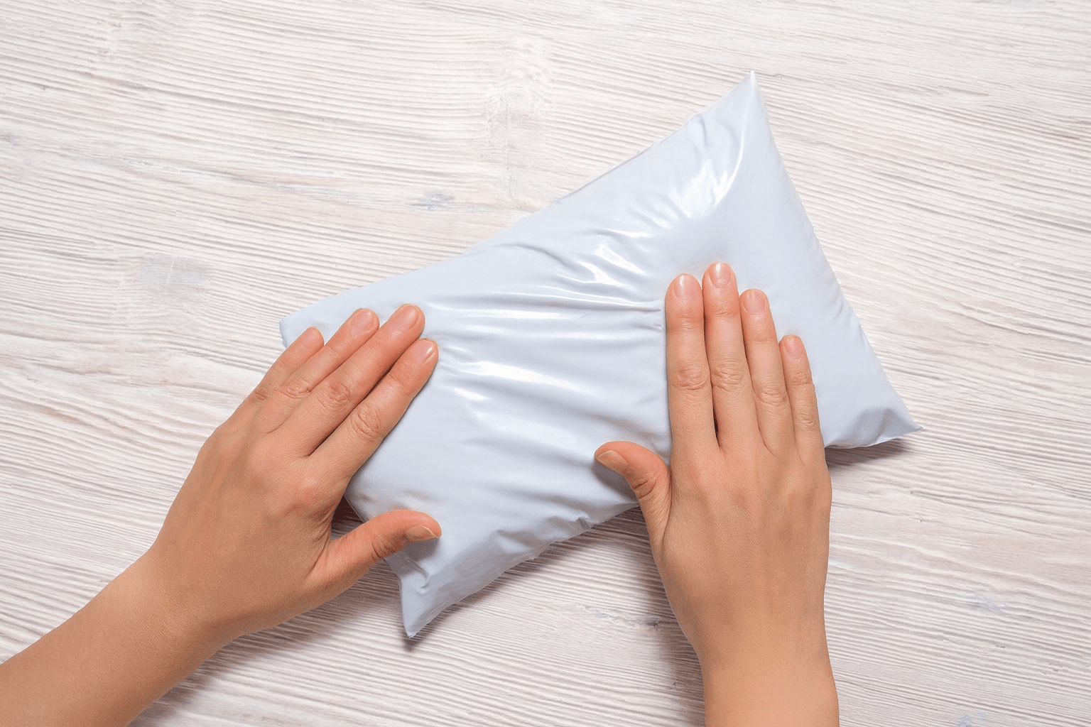 Poly Mailer Satchels White - Super Strong - Assorted Sizes - PackQueen