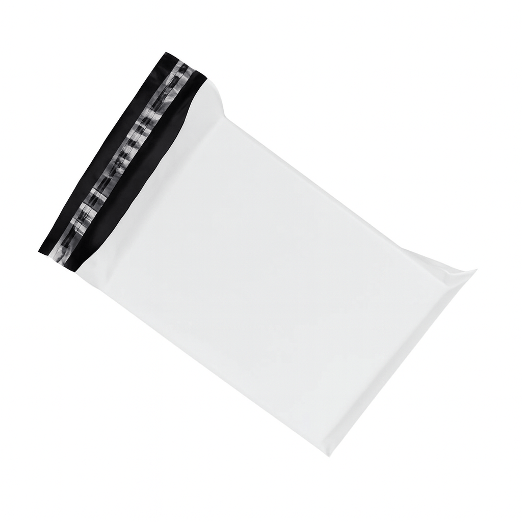 Poly Mailer Satchels White - Super Strong - Assorted Sizes - PackQueen