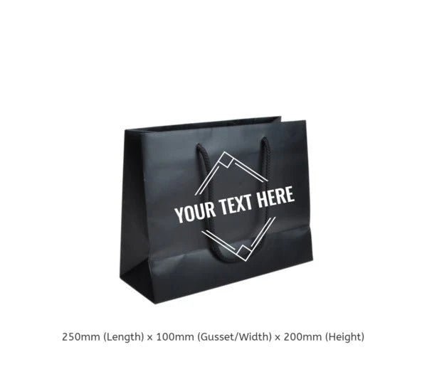 Premium Small Laminated European Gift Bag (200 PACK) - PackQueen