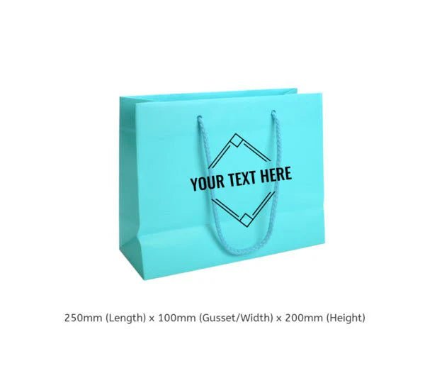 Premium Small Laminated European Gift Bag (200 PACK) - PackQueen