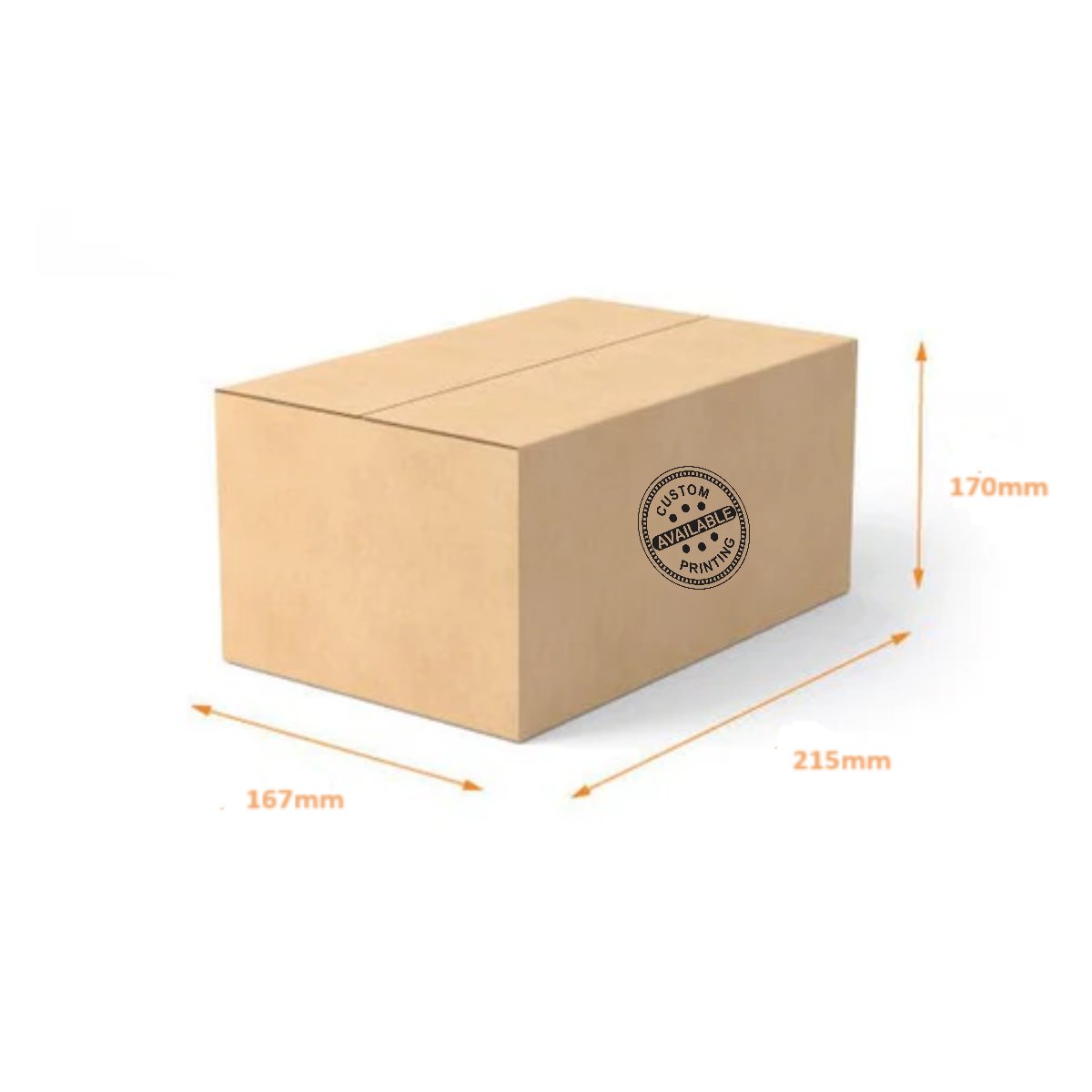 RSC Shipping Carton 339733 - 100% Recyclable - PackQueen