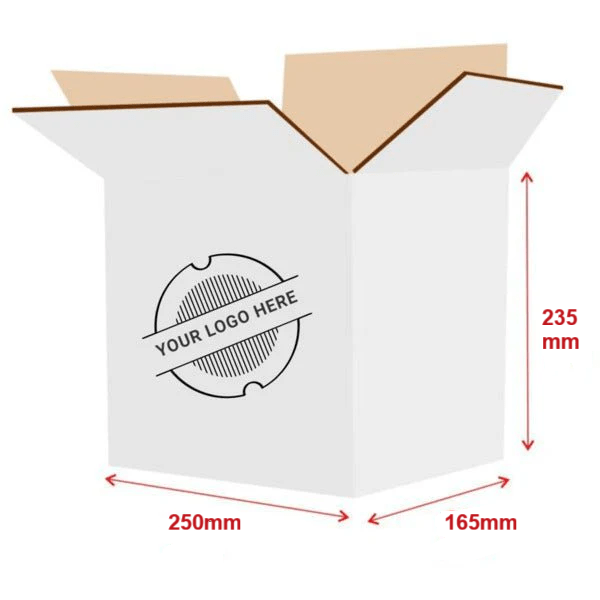 RSC Shipping Carton 6 Bottles (INSERTS SOLD SEPARATELY) [700 - 27297] - PackQueen