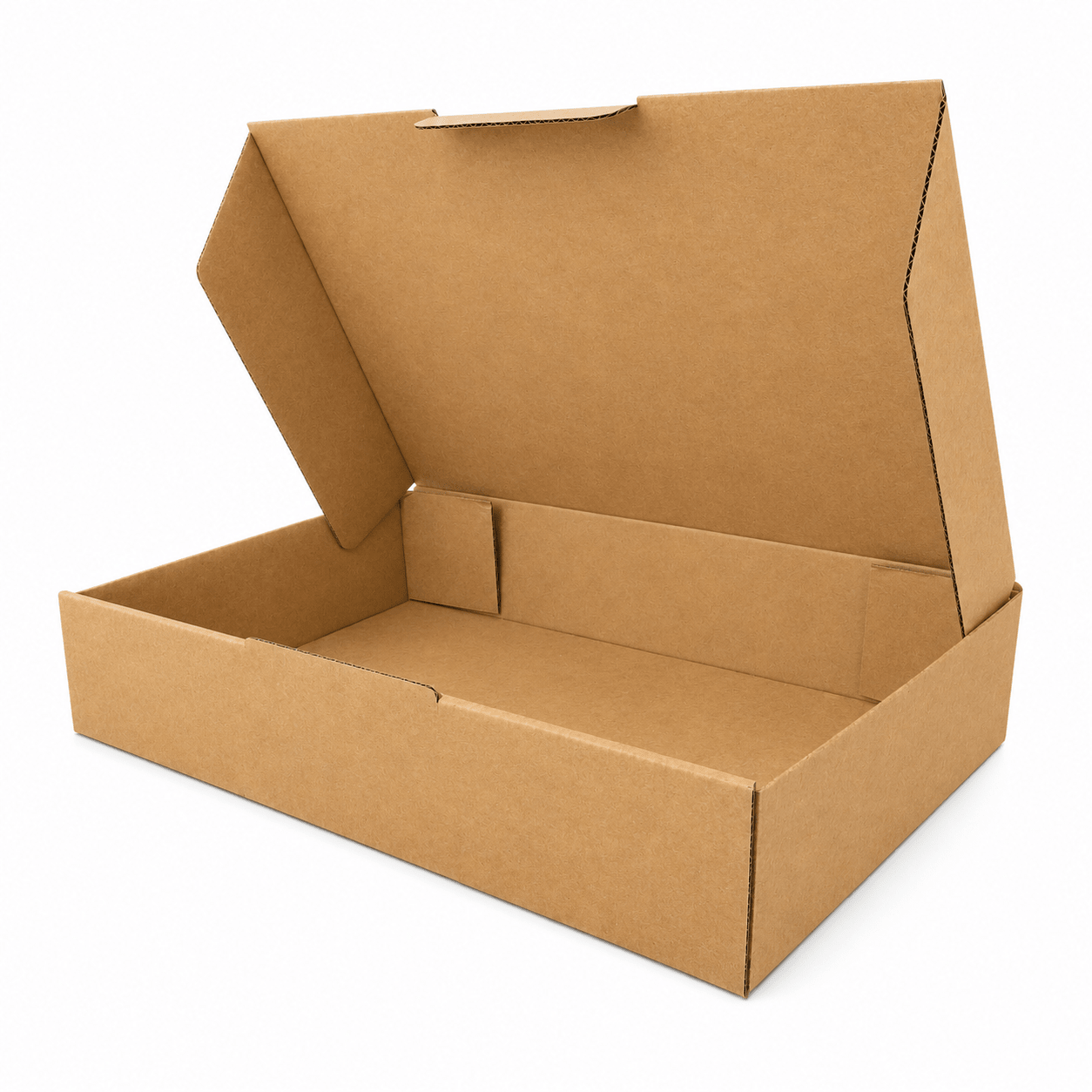 SAMPLE - B Flute - Mailing Box 35081 - Kraft Brown - PackQueen