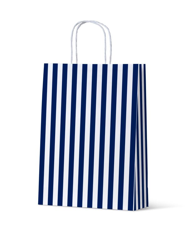 SAMPLE - Cafe Stripe Medium Navy - PackQueen