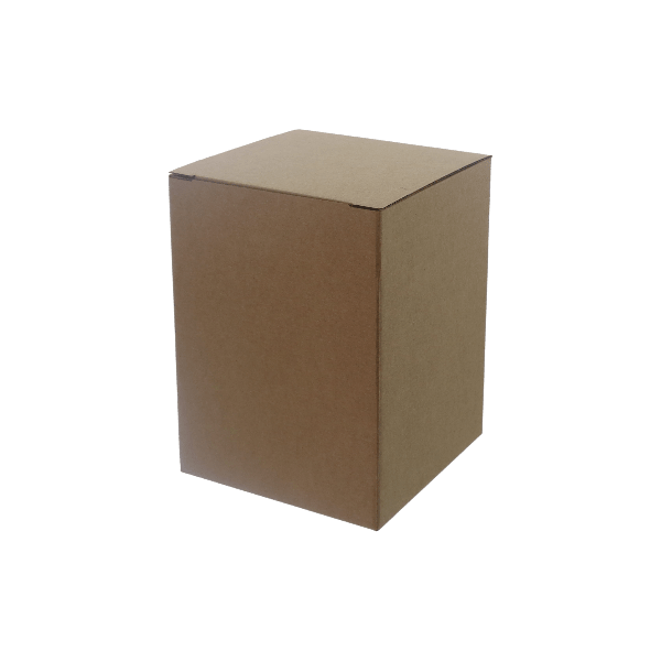 SAMPLE - E Flute - Cardboard Mailing Box 25155 - Kraft Brown - PackQueen