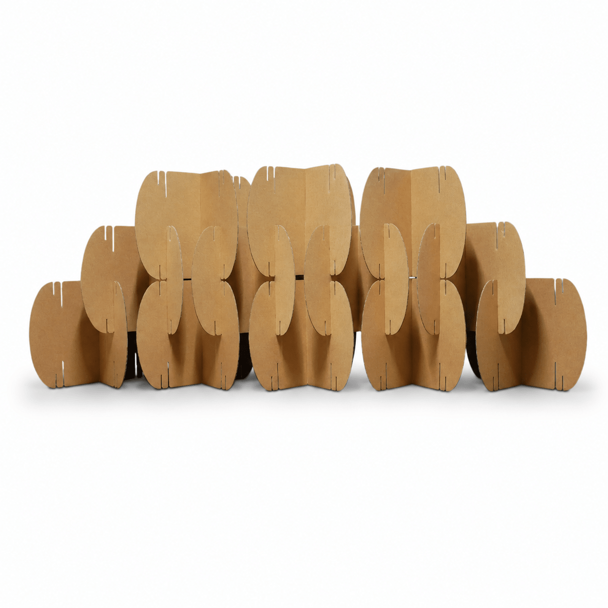 SAMPLE - PackQueen Wall Modular System 32666 - Kraft Brown - PackQueen