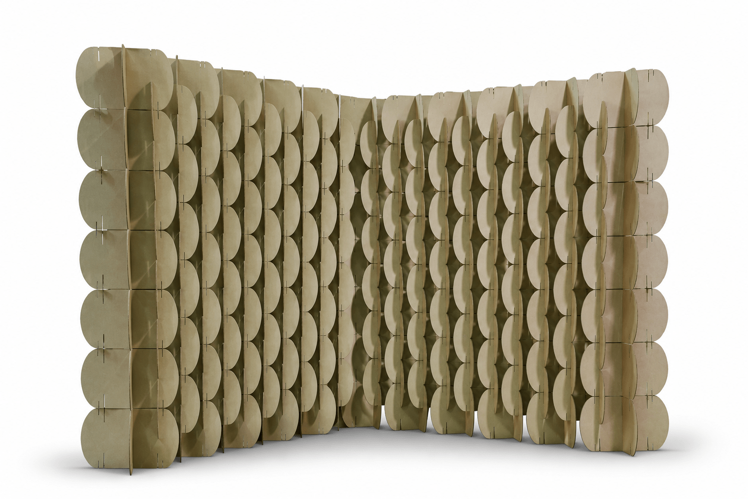 SAMPLE - PackQueen Wall Modular System 32666 - Kraft Brown - PackQueen