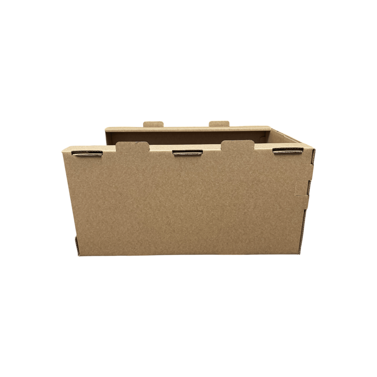SAMPLE - SUPER Strong 1EB Stackable Pick Bin Box & Part Box Medium 34907 - Kraft Brown - PackQueen