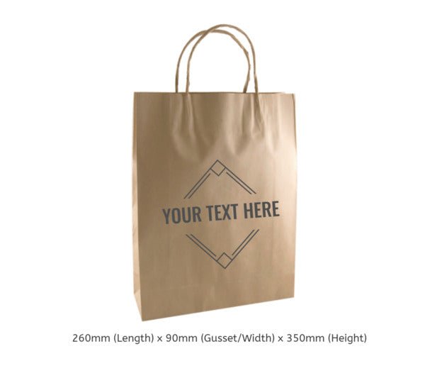 Full Colour Kraft Gift Bag