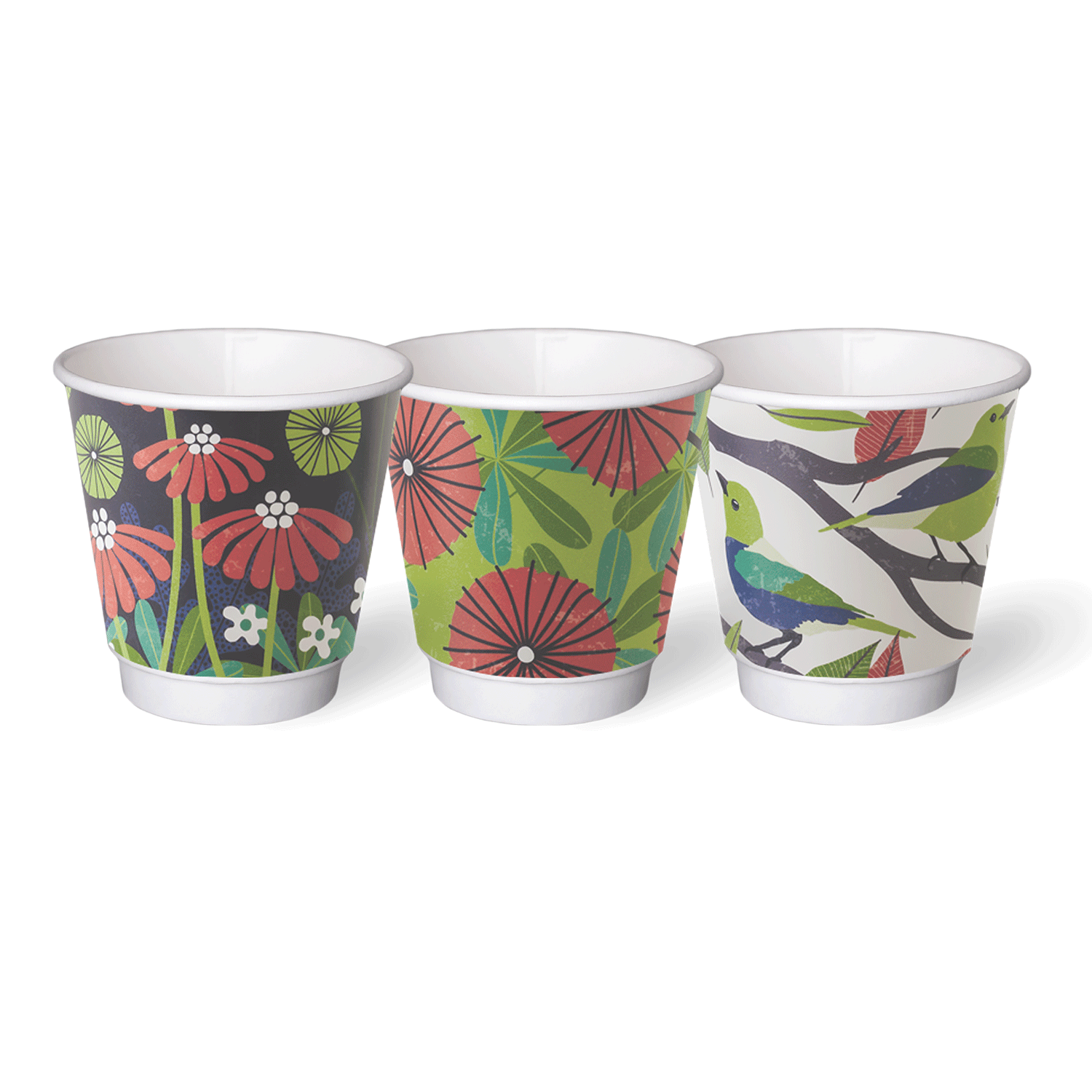 SMOOTH DOUBLE WALL PLA HOT CUP - GRASP THE MOMENT (GTM) - Assorted Siz
