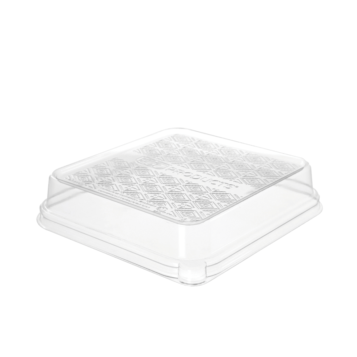 Sugarcane Square Taco Tray Lid 330 x 432 (Clear 300 Pack) - PackQueen