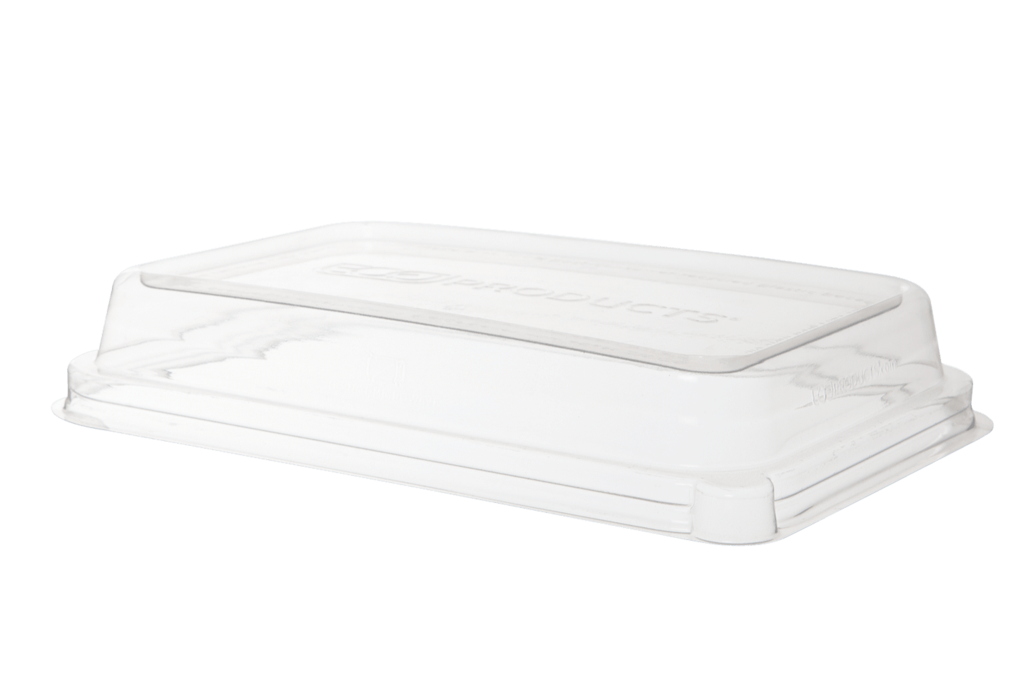 Sugarcane Worldview Rectangle Take Away Container Lids - Assorted Sizes Available - PackQueen