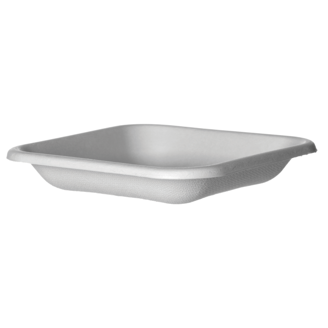 Sugarcane WorldviewTM Square Take Away Containers - Assorted Sizes Available - PackQueen