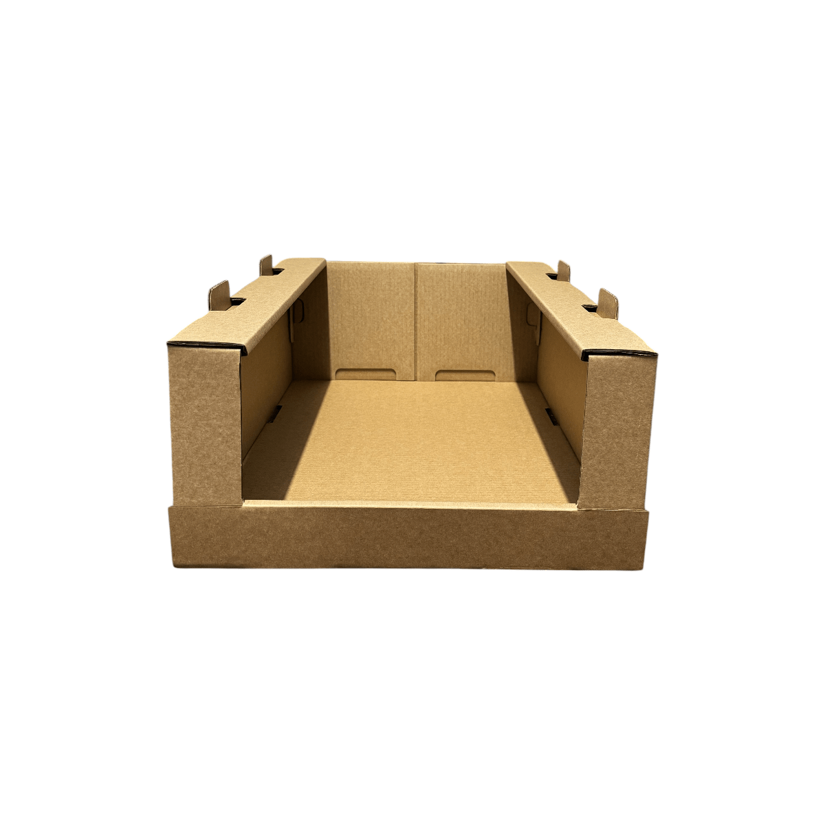 SUPER Strong 1EB Stackable Pick Bin Box & Part Box Small 34849 - Kraft Brown - PackQueen