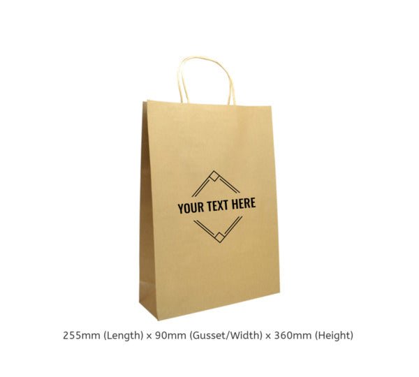 Full Colour Kraft Gift Bag