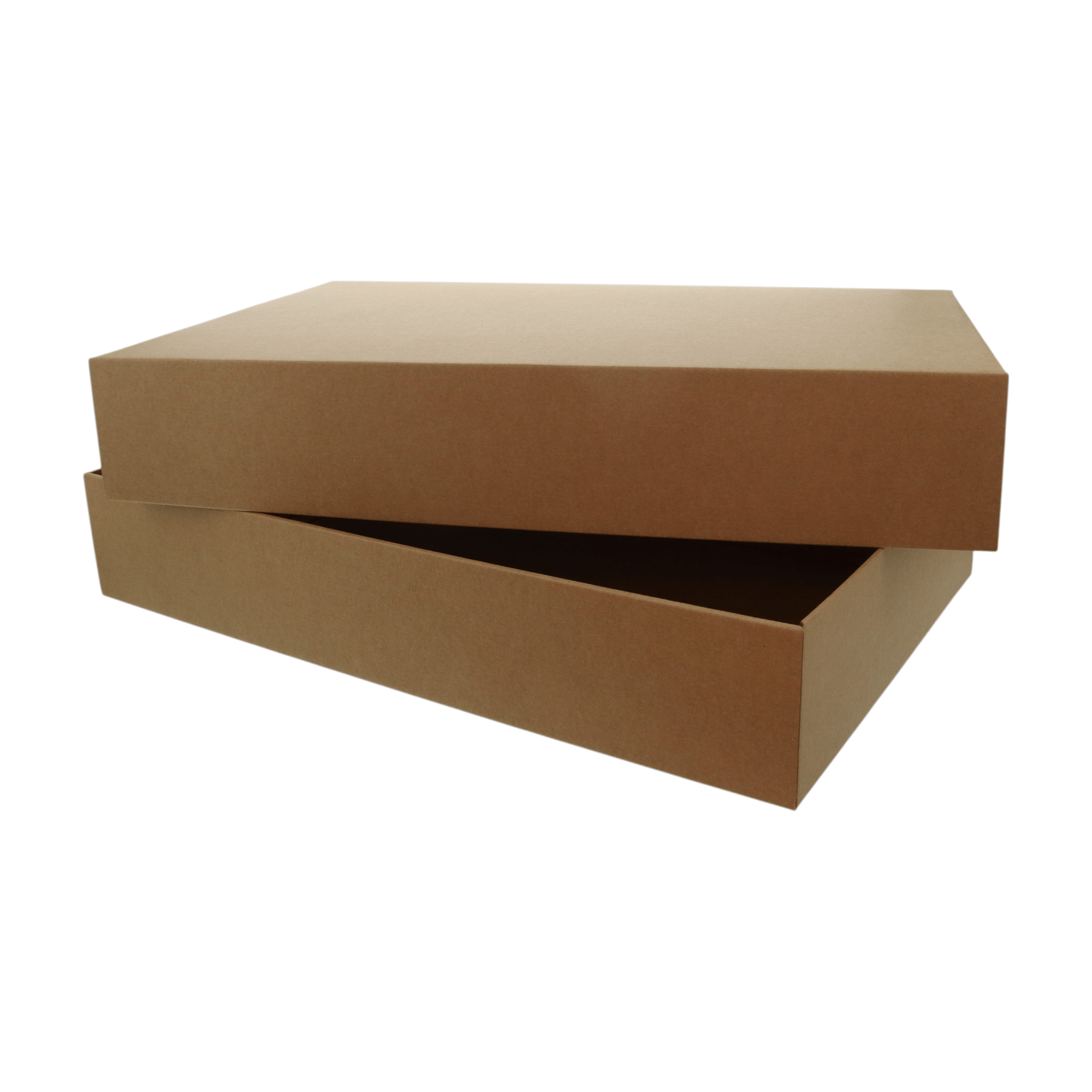Two Piece Cardboard Gift Box 33842ab - 100mm High - PackQueen