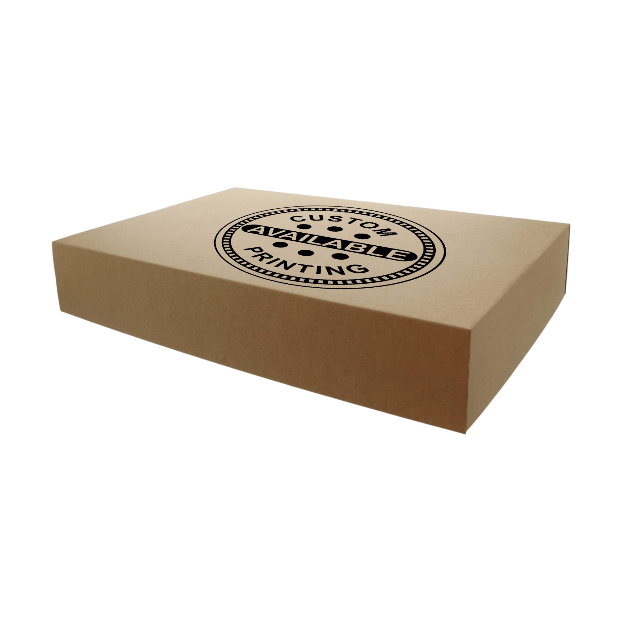 Two Piece Cardboard Gift Box 33842ab - 100mm High - PackQueen