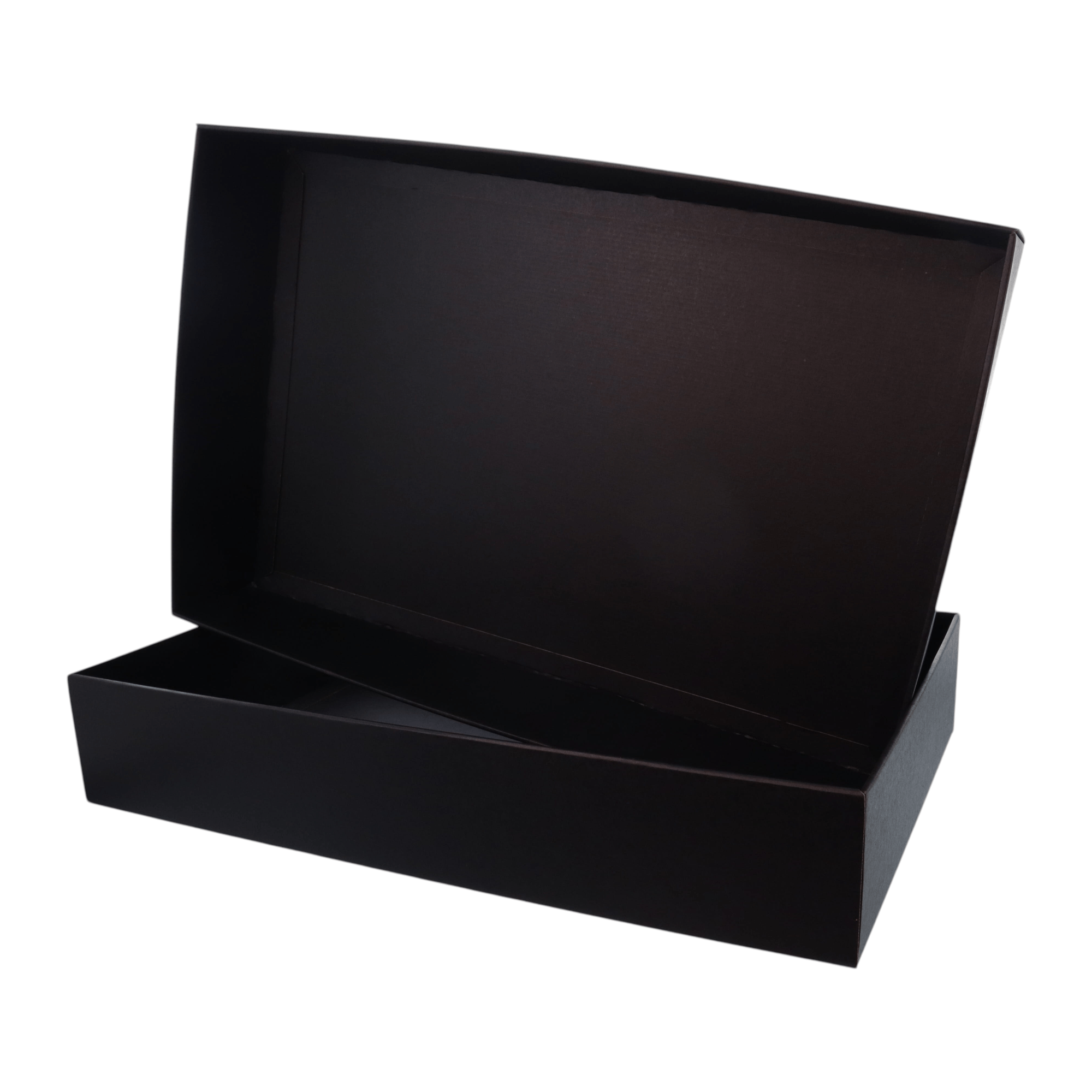 Two Piece Cardboard Gift Box 33842ab - 100mm High - PackQueen