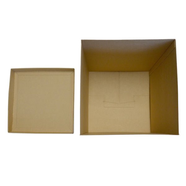 Two Piece Square Cardboard Gift Box 500mm High - PackQueen