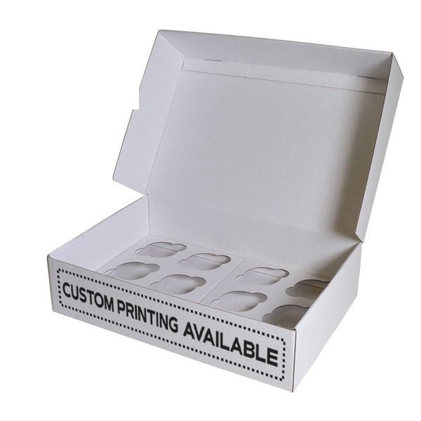 12 Cupcake Box Mailer 28857 with Optional Insert (Please see 700-28858-12) (MTO) - PackQueen